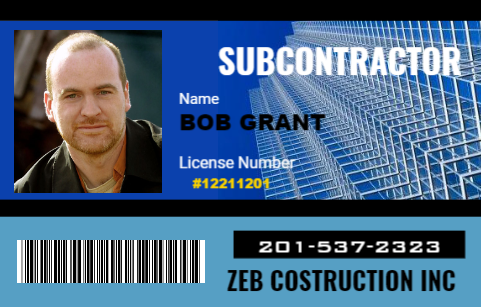 Subcontractor ID