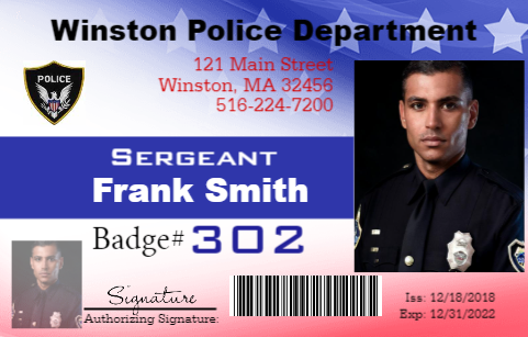 Police Officer ID