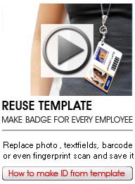 Badge Template on How To Create Company Id Badge Template