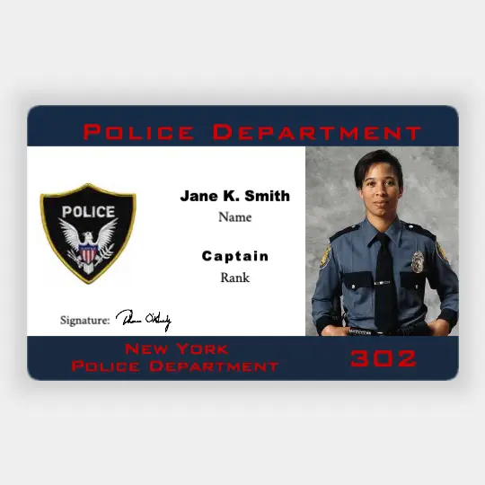 Law Enforcement ID Tag