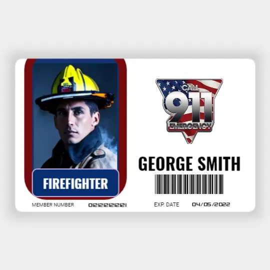 Firefighter ID Cards
