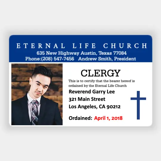 Clergy ID