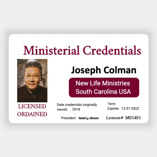 Ministry ID