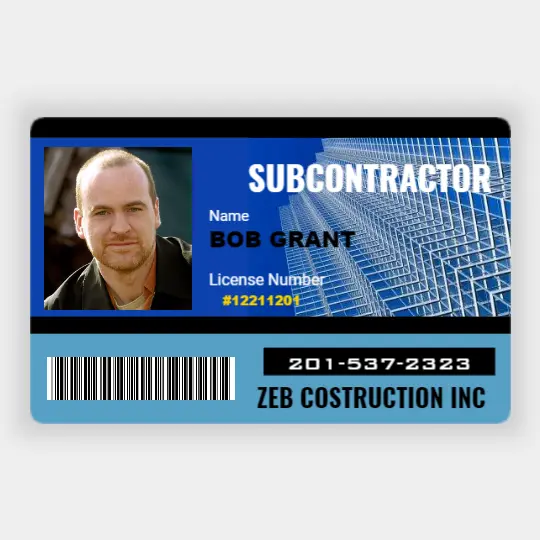 Subcontractor ID