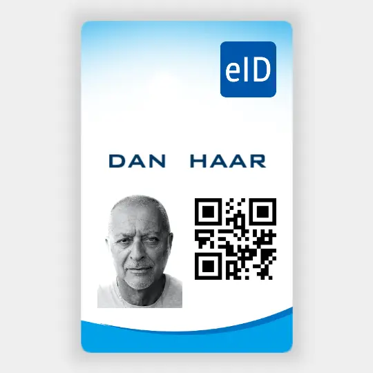 Small business ID badge
