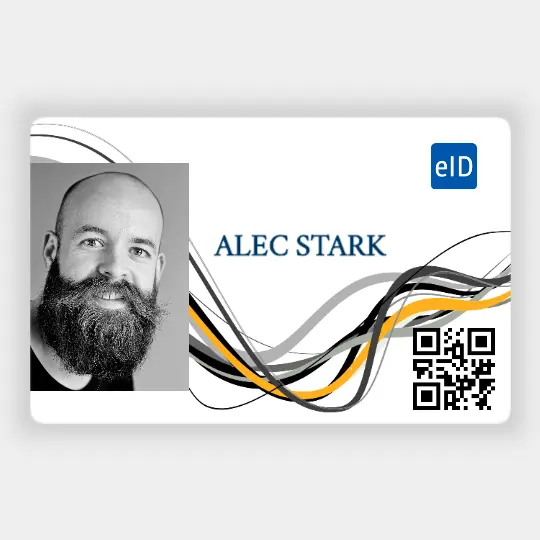 Waves Employee ID card