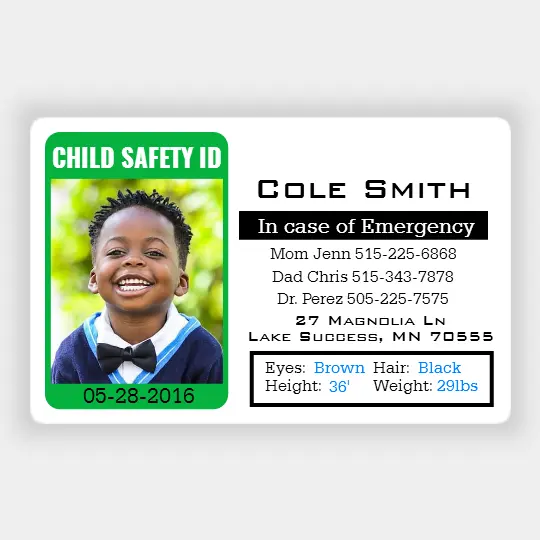 Child Safety ID