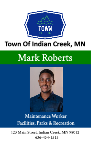 Municipal Employee ID