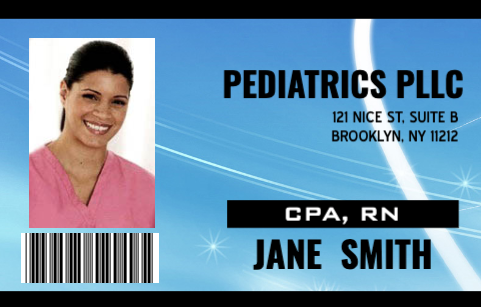 Medical personnel ID