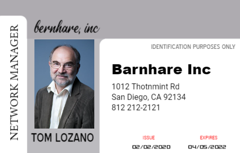 Employee Photo ID