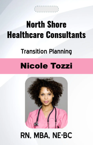 Healthcare Consultant ID badge